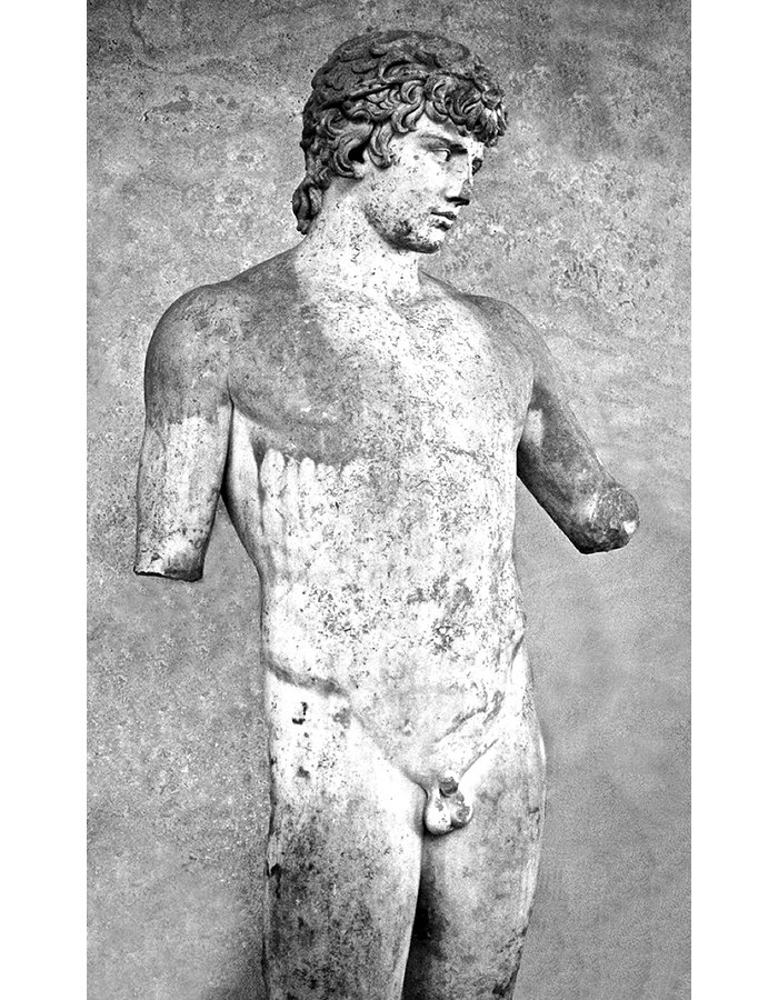 Статуя Антиноя. 117-138 гг. н.э. Археологический музей Дельф.
