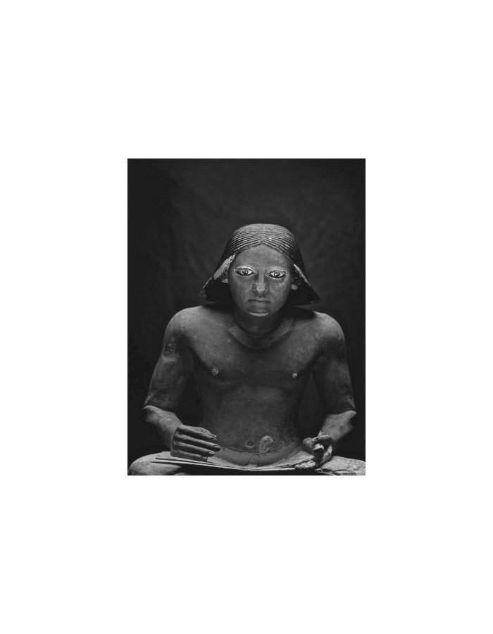 Писец времен V династии эпохи Древнего Царства. Египет. XXV в. до н.э. Египетский музей. Каир.