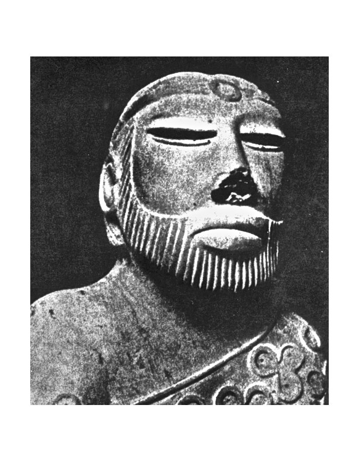 Статуэтка жреца из Мохенджо-Даро, Пакистан. 3000-2000 гг. до н.э.