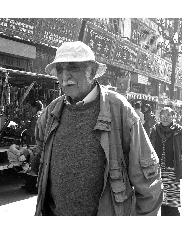 Александр Пятигорский. Лхаса, Тибет. 2007 г. Фотографии Людмилы Пятигорской