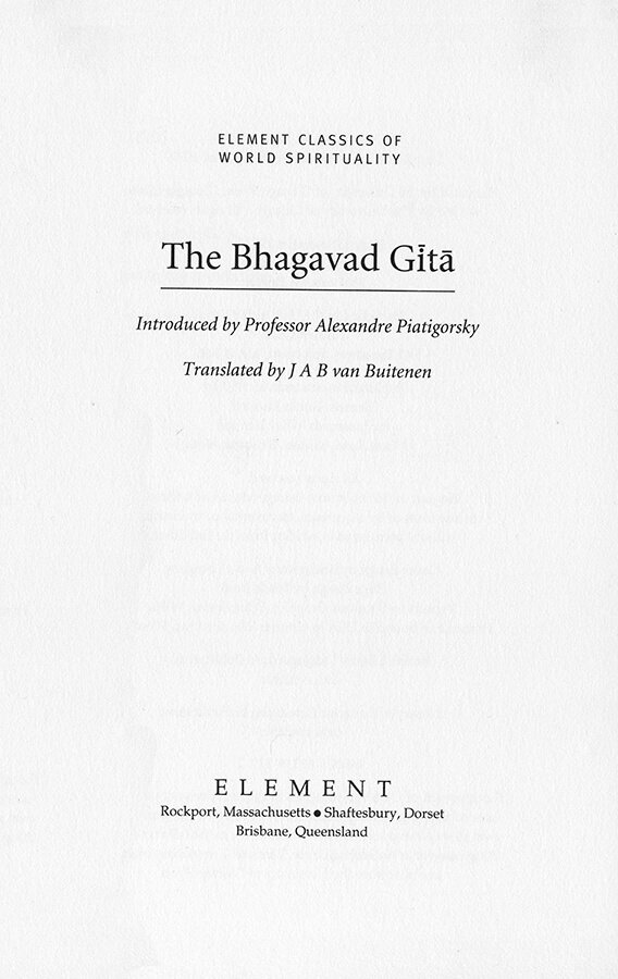 Bhagavad Gita Title 3
