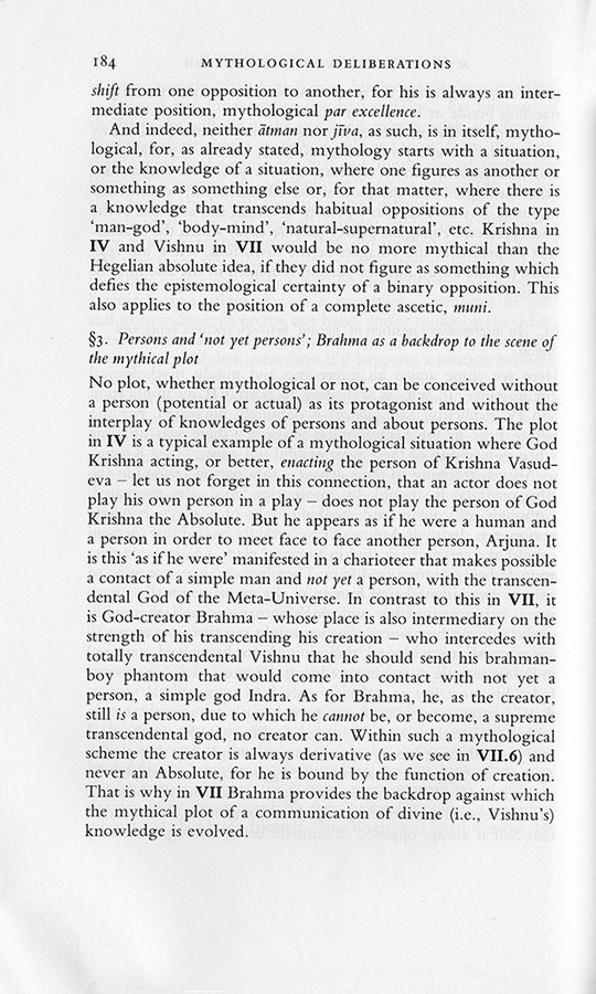 Mythological Deliberations page 184